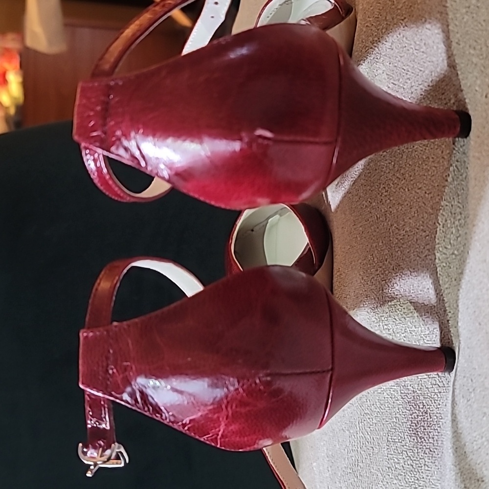 J Crew Mari Giudicelli X J.Crew made-in-Italy heels BU964 NEW with box - Picture 4 of 5